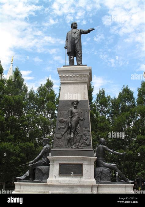 brigham young monument utah.